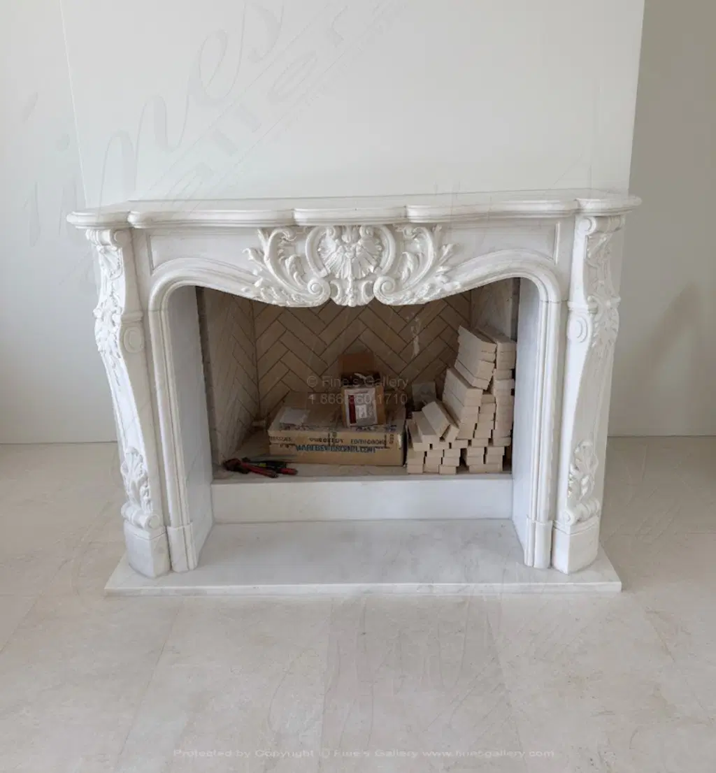 French Mantelpiece Installation